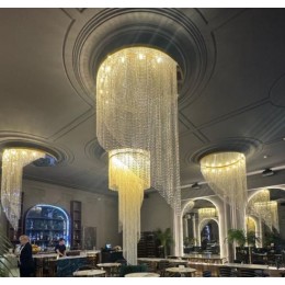 Люстры под заказ в ресторан