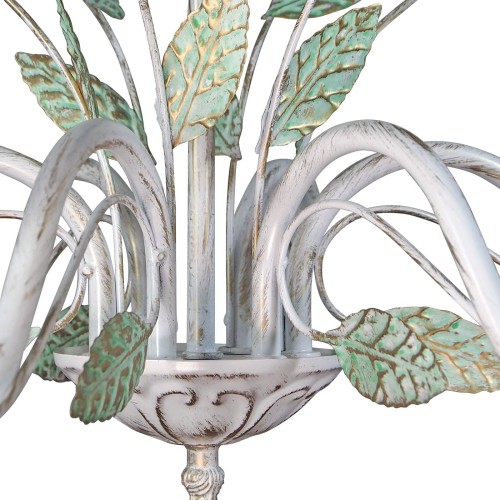 Люстра подвесная с цветами 6 ламп S1282-6