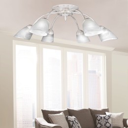 Люстра Петрасвет S2155-6, 6хЕ14 макс, 60Вт