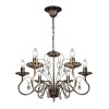 Люстра подвесная с хрусталем 6 ламп S8006-6