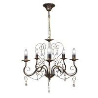 Люстра Петрасвет S8065-5, 5хЕ14 макс, 60Вт