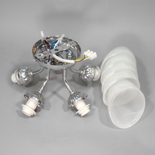 Люстра потолочная 5 плафонов S2408-5