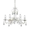 Люстра с хрусталем подвесная 5 ламп S8066-5