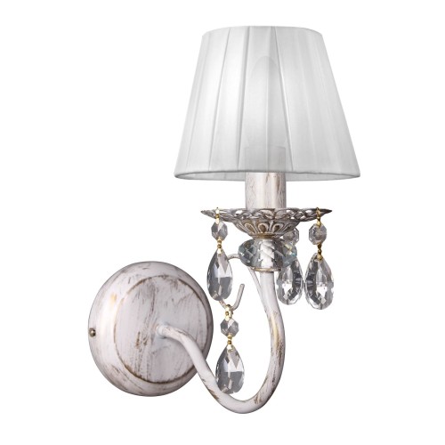 Бра настенныес хрустальными подвесками и вставками S1133-1