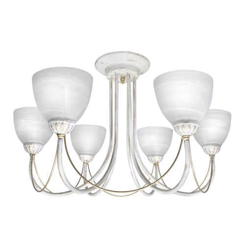 Люстра потолочная 6 плафонов S2214-6