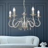 Люстра с хрусталем подвесная 5 ламп S1140-5