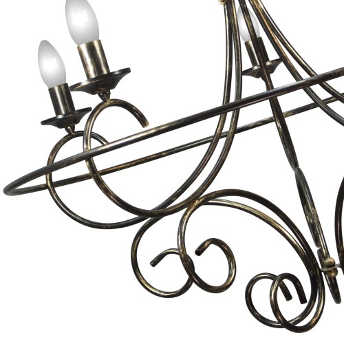 Люстра большая подвесная 5 ламп дизайнерская S3127-5