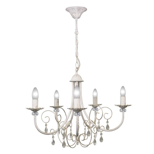 Люстра подвесная с хрусталем 5 ламп S1101-5