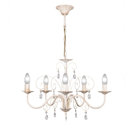 Люстра подвесная с хрусталем 5 ламп S1010-5