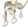 Бра современная с подвесками металлическими S1280-1