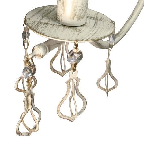 Бра современная с подвесками металлическими S1280-1