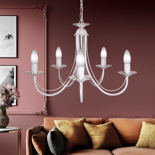 Люстра большая подвесная 5 ламп S0005-5