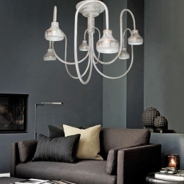 Люстра Петрасвет S2399-6, 6xGX53 макс,20Вт