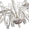 Люстра с хрусталем подвесная 6 ламп свечи S1090-6