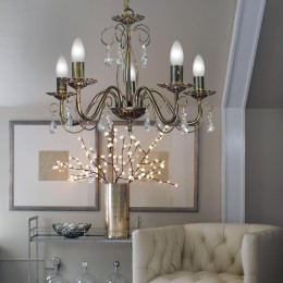 Люстра Петрасвет S8067-5, 5хЕ14 макс, 60Вт