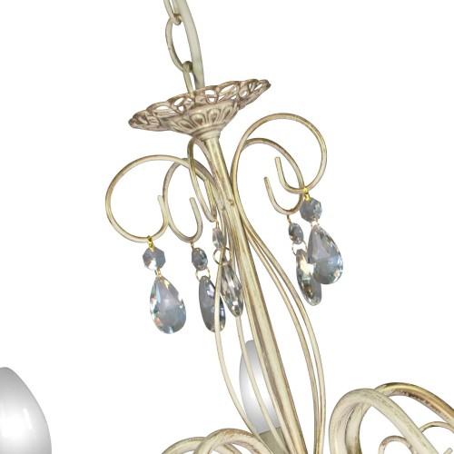 Люстра с хрусталем подвесная 5 ламп S8068-5