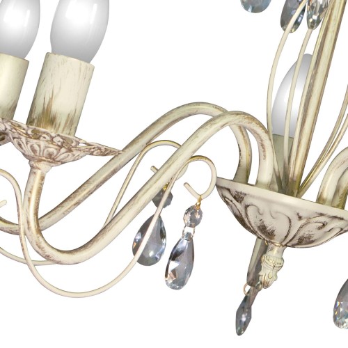 Люстра с хрусталем подвесная 5 ламп S8068-5