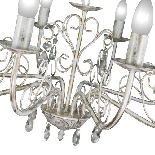 Люстра большая подвесная 8 ламп S1223-8