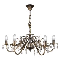 Люстра Петрасвет S8036-6, 6хЕ14 макс, 60Вт