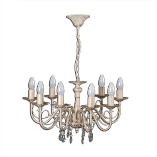 Люстра подвесная с хрусталем 8 ламп S1030-8