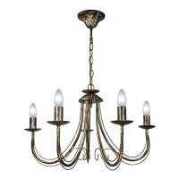 Люстра Петрасвет S1224-5, 5хЕ14 макс, 60Вт