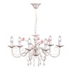 Люстра подвесная с цветами 6 ламп S8002-6