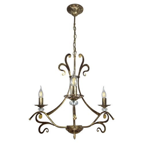 Люстра большая подвесная 3 ламп дизайнерская S3124-3