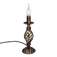 Настольная лампа Петрасвет S5098-1, 1хЕ14 макс, 60Вт