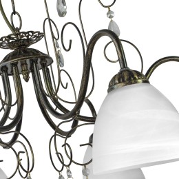 Люстра Петрасвет S2161-6, 6хЕ27 макс, 60Вт