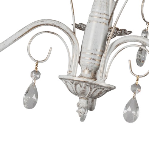 Люстра с хрусталем подвесная 3 лампы S1018-3