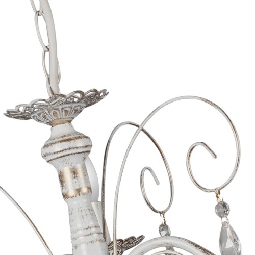 Люстра с хрусталем подвесная 3 лампы S1018-3