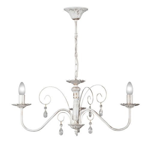 Люстра с хрусталем подвесная 3 лампы S1018-3