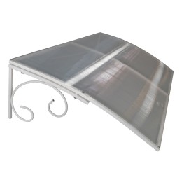 Козырёк над дверью Петрасвет S4001 Белый усиленный